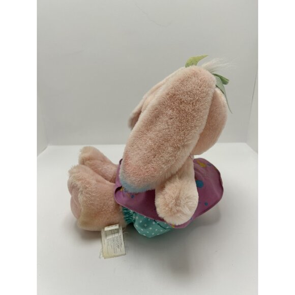 Vintage 1990 Hallmark Crayola Bunny Company Candy Cotton 12" Plush - Picture 2 of 7